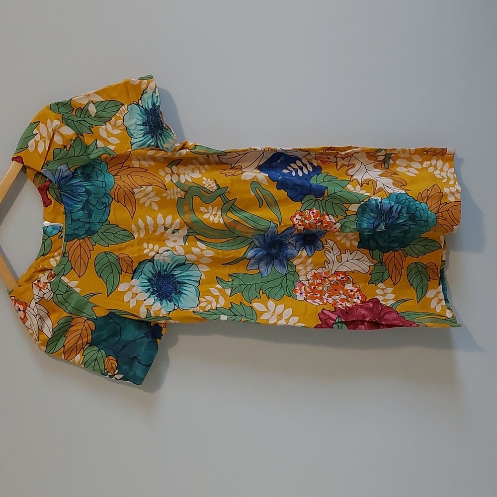 FARM Rio Short Sleeved Floral Dress Medium